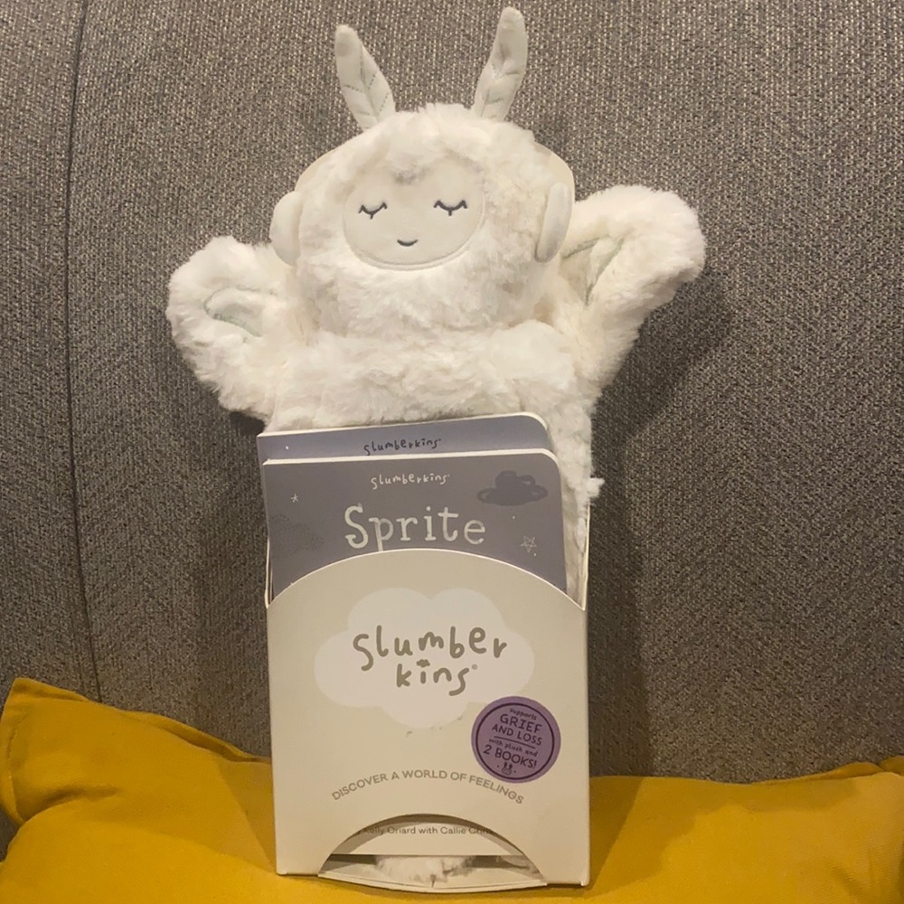 Slumber kins  with plush and two books